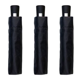 Auto Open Fashion; Black Pack of 3
