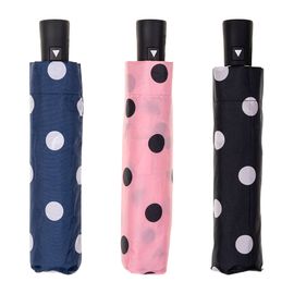 Auto Open Polka Dots; Pack of 3
