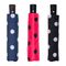 Auto Open Polka Dots; Pack of 3