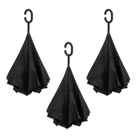 Outside-In Inverted Black; Pack of 3