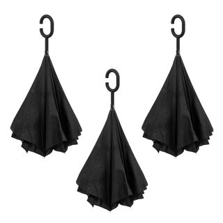 Outside-In Inverted Black; Pack of 3