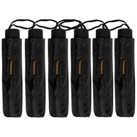 Black Windproof Folding - 6 units