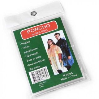 SET OF 12 ASSORTED PONCHO