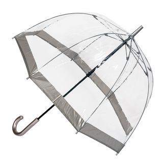 Biodegradable Clear PVC Birdcage with Silver Border