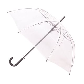 Biodegradable Clear PVC Auto Open with Black Trims