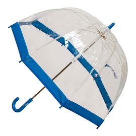 Kid Friendly Biodegradable PVC Birdcage Shaped; Blue Border & Trim
