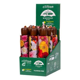 Clifton rPET Deluxe Mini Maxi All Flowers; CDU of 12