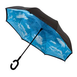 UPF50+ Outside-In Inverted; Black outside / Clouds inside