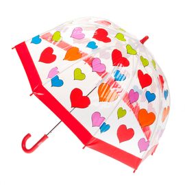 Kid Friendly Biodegradable PVC Birdcage Shaped; Hearts Print