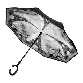 UPF50+ Outside-In Inverted; Black outside / Paris inside