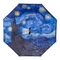 UPF50+ Starry Night Manual Open Auto Close Reverse Cover