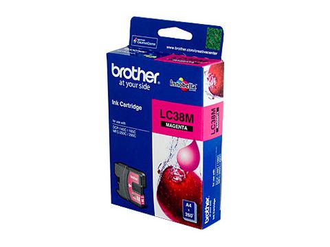 DYN-LC38M BROTHER LC-38M MAGENTA INK CARTRIDGE - 260 PAGES - CQS1
