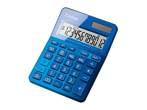 CALCULATOR CANON LS123MBL METTALIC BLUE