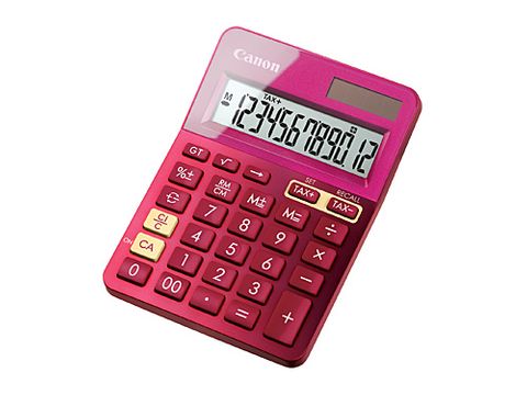 CALCULATOR CANON LS123MPK METTALIC PINK