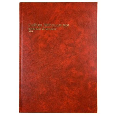 COLLINS 3880 ACCOUNT BOOK A4 INDEXED