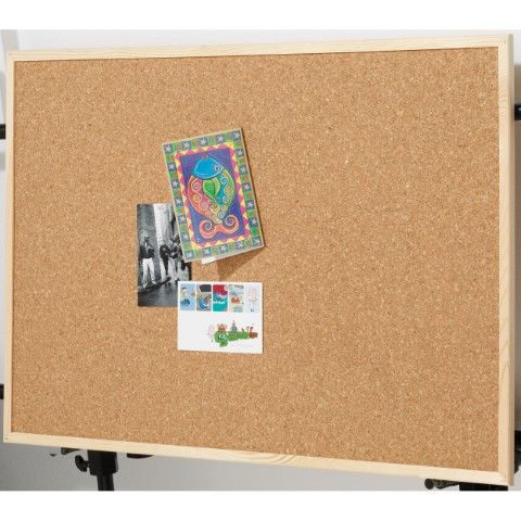 CORKBOARD 900X600MM PINE FRAME QUARTET