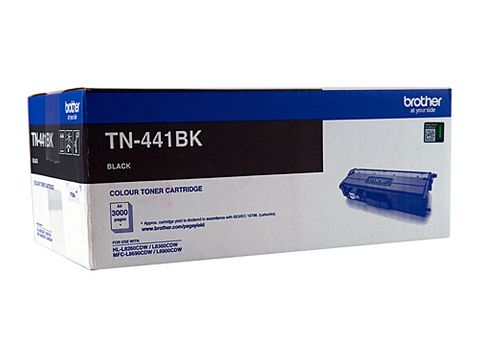 BROTHER TN441 BLACK TONER CARTRIDGE - 3000 PAGES - CQS2