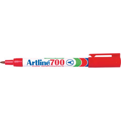MARKER ARTLINE 700 RED PERMANENT  BULLET POINT