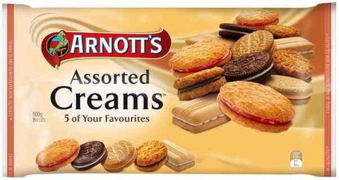 ARNOTTS ASSORTED CREAM BISCUITS 1.5KG