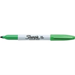 SHARPIE FINE POINT MARKER PERMANENT 1.0MM GREEN