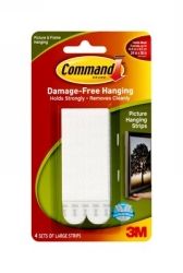COMMAND PICTURE HANGING STRIP LARGE 17206 PK4