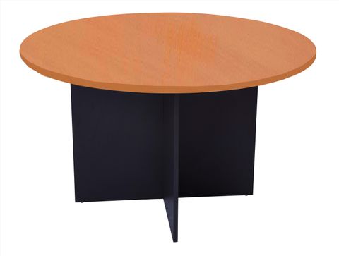 RAPID WORKER ROUND MEETING TABLE 1200MM DIA. X 730MM H CHERRY