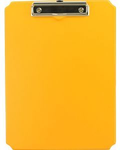 CLIPBOARD A4 ORANGE - NO FRONT COVER