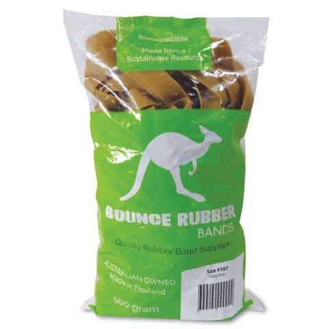RUBBER BANDS SIZE 107 500G