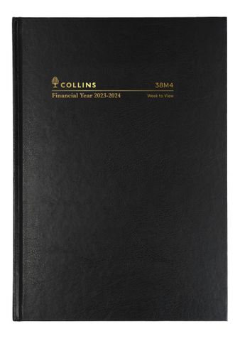 DIARY FINANCIAL A5 WEEK TO VIEW 2023/2024 COLLINS 38M4P99