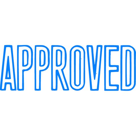 XSTAMPER 1008 APPROVED BLUE