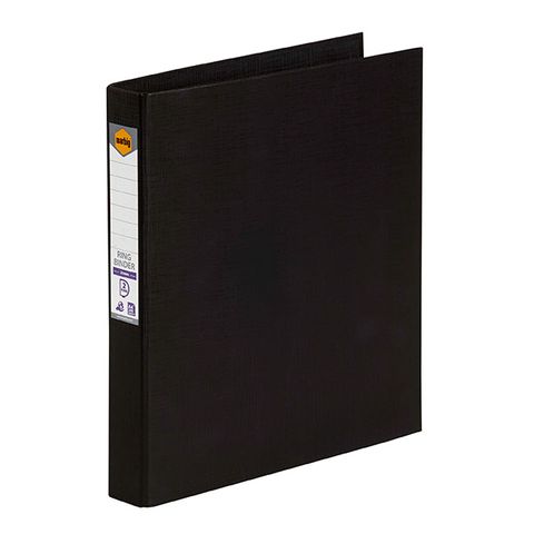 BINDER A4 25MM 2D PE BLACK