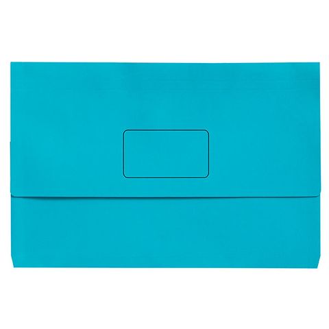 DOCUMENT WALLET F/C MARINE BLUE PK10