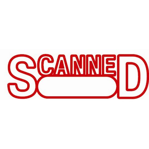 XSTAMPER 1197 SCANNED/DATE RED