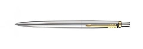 PARKER BP JOTTER STAINLESS STEEL / GOLD TRIM