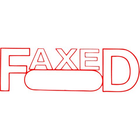 XSTAMPER 1350 FAXED/DATE RED XSTAMPER