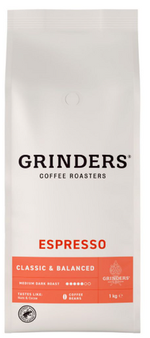 GRINDERS ESPRESSO BEANS 1KG