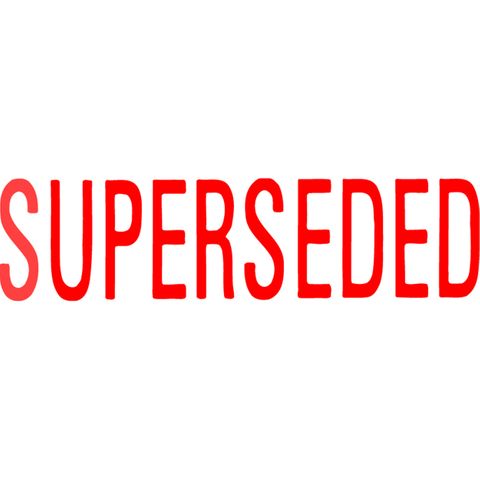 1366 SUPERSEDED RED XSTAMPER-cqs9 - 4974052911378