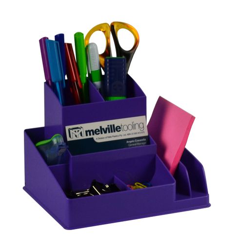 ITALPLAST I35 ORGANIZER DESK GRAPE