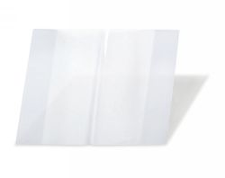 BOOK SLEEVES CONTACT SLIP ON A4 CLEAR PK5