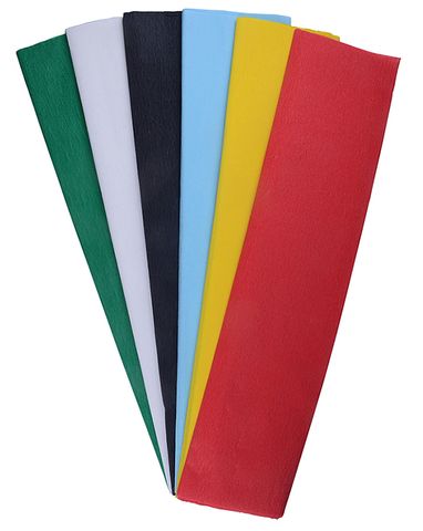 CREPE PAPER 240 X 50CM ASSORTED COLOURS PK12
COLOURFUL DAYS