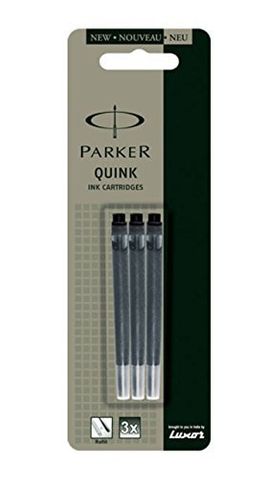 PARKER QUINK INK CARTRIDGE - BLACK  PK5