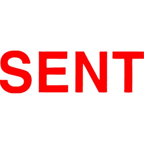 XSTAMPER 1567 SENT RED