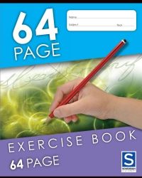 EXERCISE BOOK 64 PG SOVEREIGN 225X175MM 8MM RULED