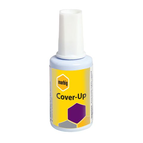 CORRECTION FLUID COVER UP 20ML  MARBIG