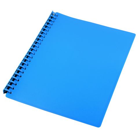 DISPLAY BOOK A4 BLUE 20 PAGES REFILLABLE