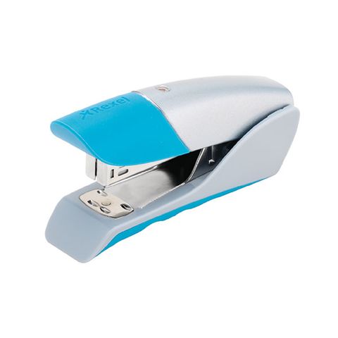 STAPLER GAZELLE HALF STRIP  BLUE