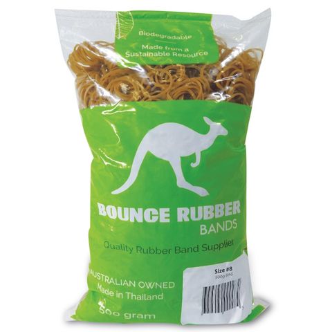 RUBBERBANDS SIZE 8 500GM BAG