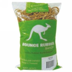 RUBBER BANDS SIZE 19 500GM BAG