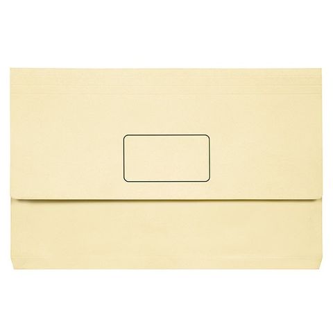 DOCUMENT WALLET BRIGHT BUFF SLIMPICK F/C
PK10