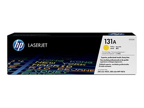 HP 131A YELLOW TONER CARTRIDGE - 1800 PAGES 
CF212A